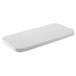 BabyCalin Matelas Nomade de Berceau Blanc 38 x 78 cm