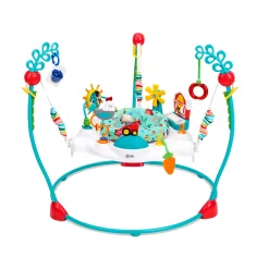 Baby Einstein Centre d'activités 2-en-1 Jump & Learn Barnyard Multicolore