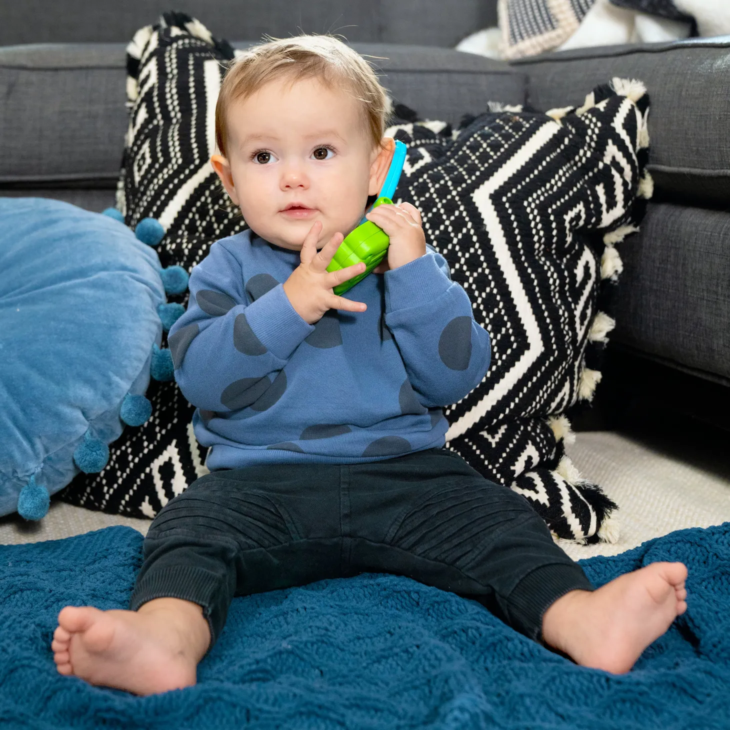 Baby Einstein Jouet téléphone musical Shell Phone Multicolore