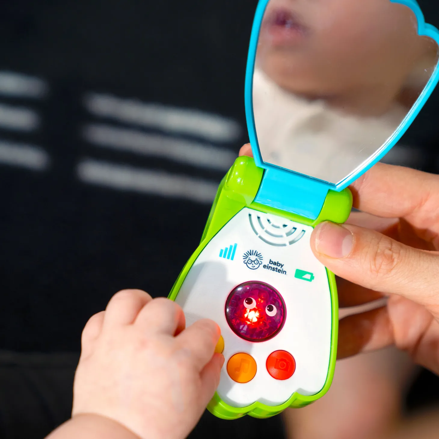 Baby Einstein Jouet téléphone musical Shell Phone Multicolore