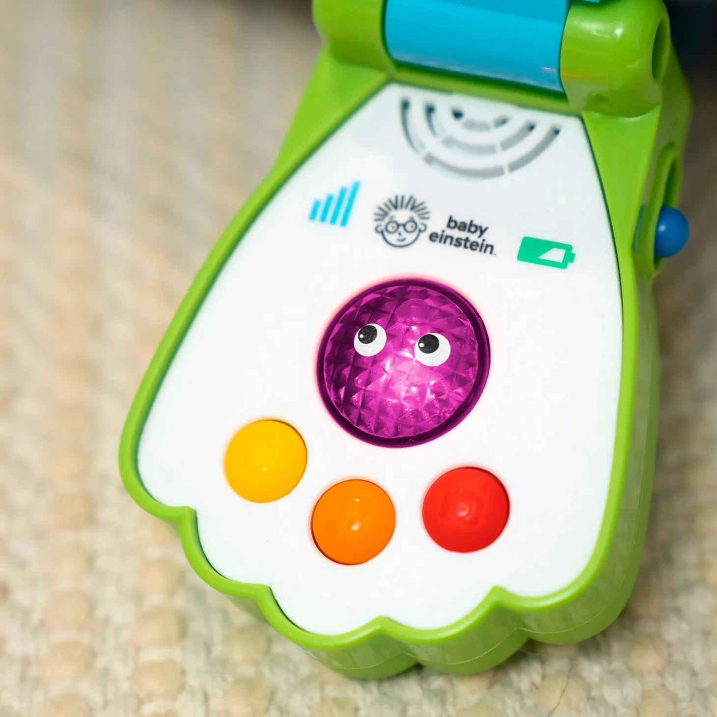 Baby Einstein Jouet téléphone musical Shell Phone Multicolore