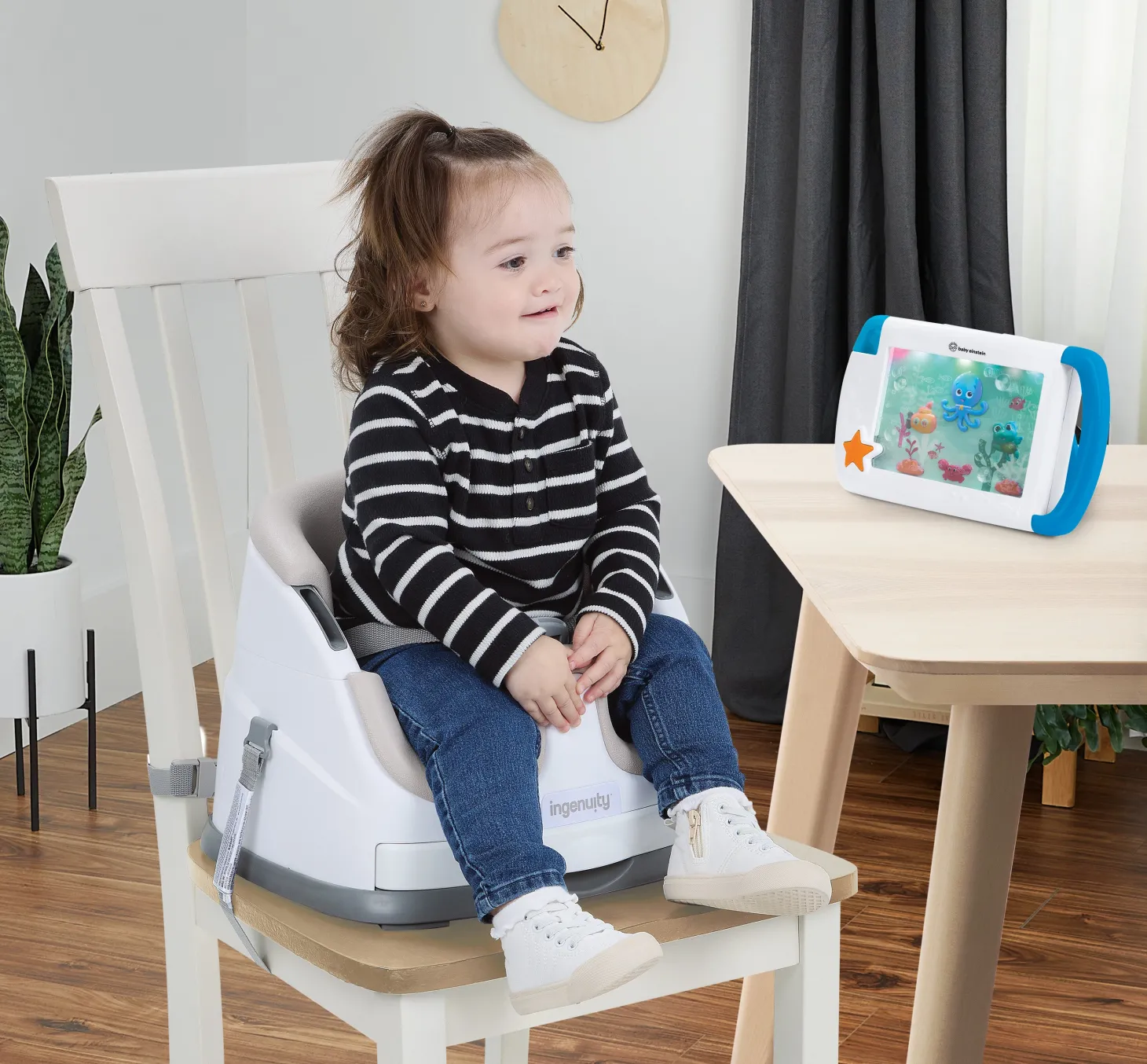 Baby Einstein Veilleuse portable On-the-Go Sea Dreams Bleu