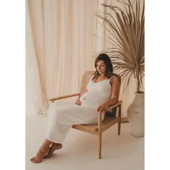 Babylonia Baby Carriers                    Bola de grossesse en forme de goute effet brossé    Plaqué Or