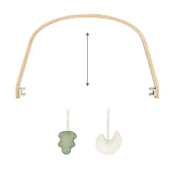 Babymoov Arche de Jeux Transat Swoon Flow Multicolore