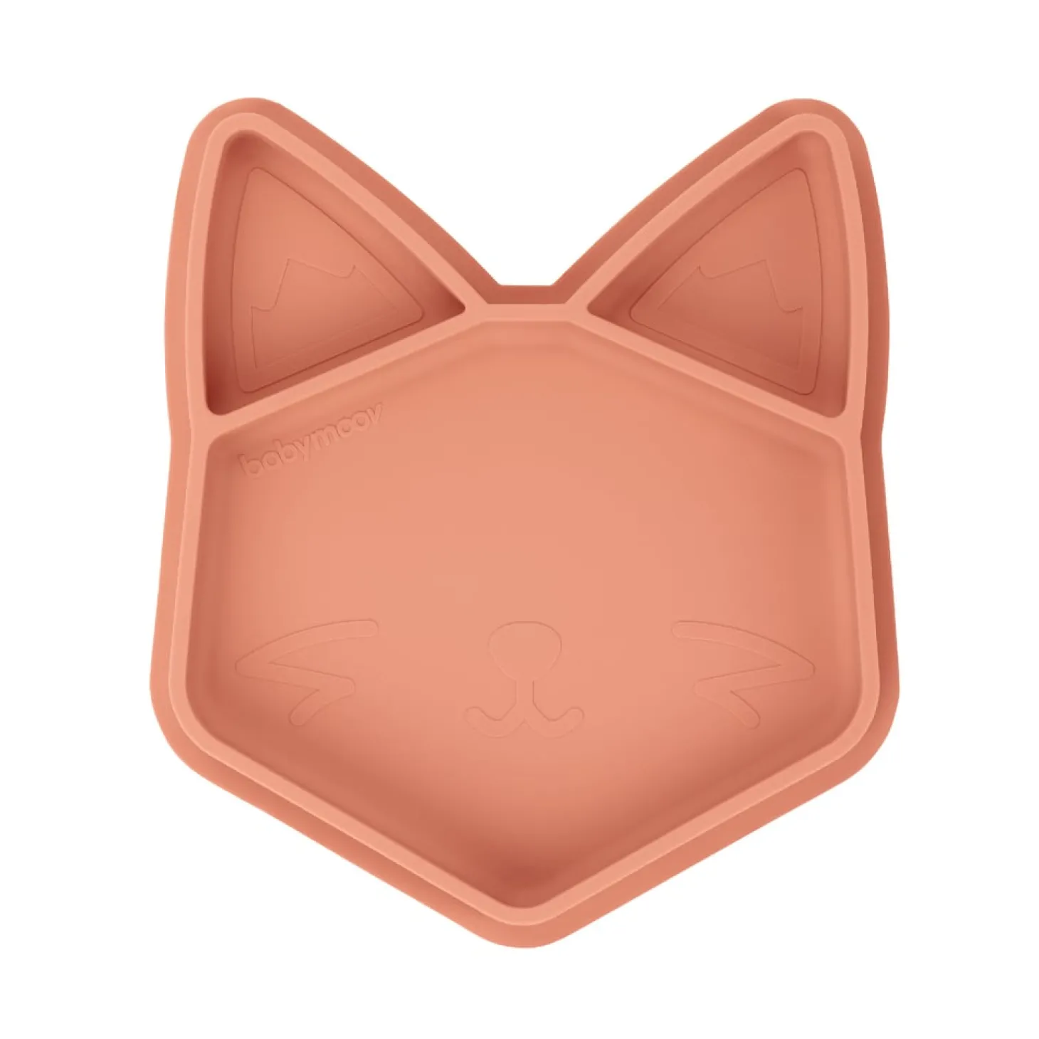 Babymoov Assiette Isy en silicone Orange