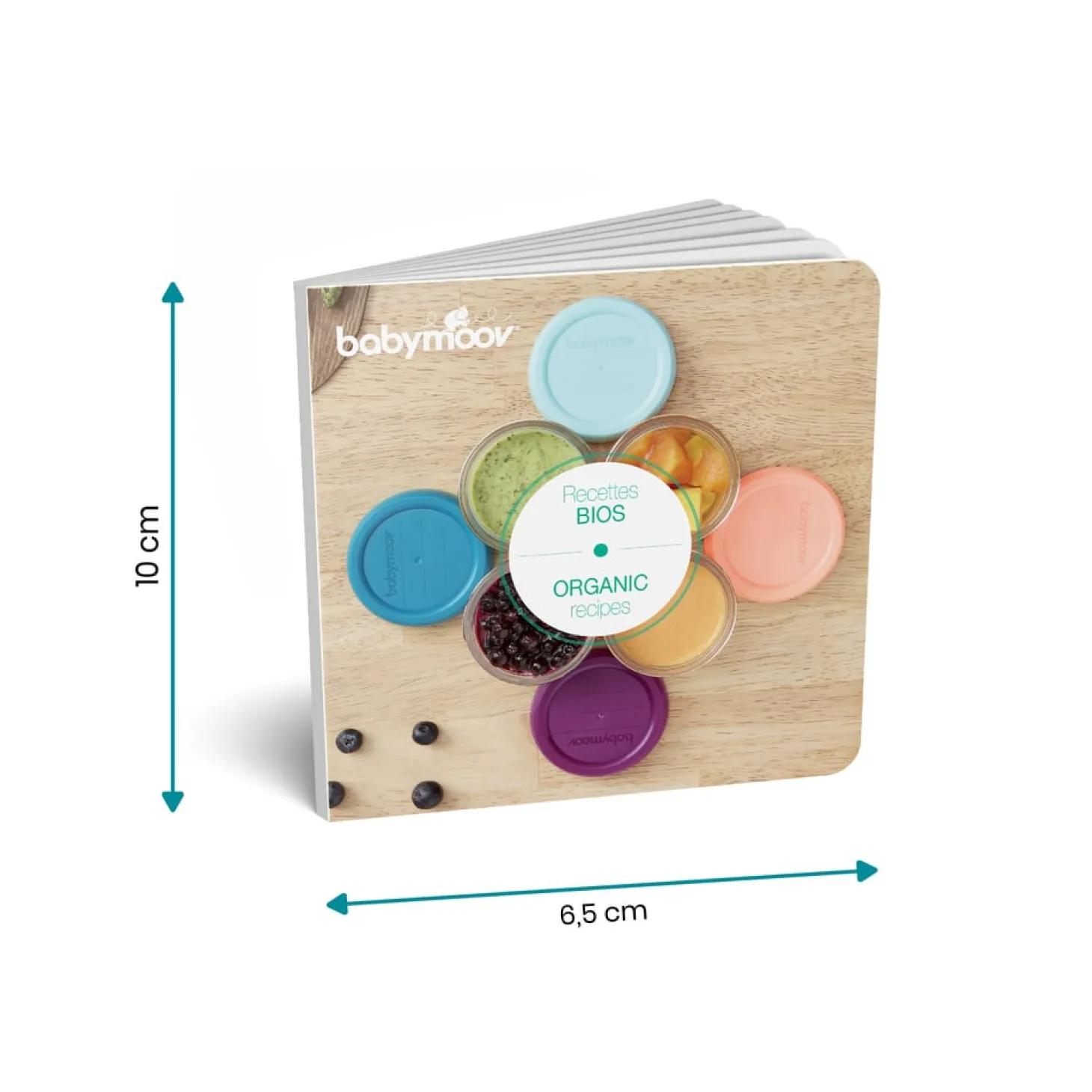 Babymoov 8 Babybols verre + livret recette Multicolore