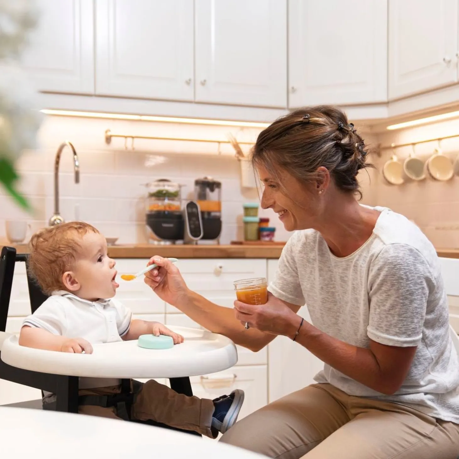 Babymoov 8 Babybols verre + livret recette Multicolore