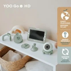 Babymoov Babyphone video yoo go+ hd Vert