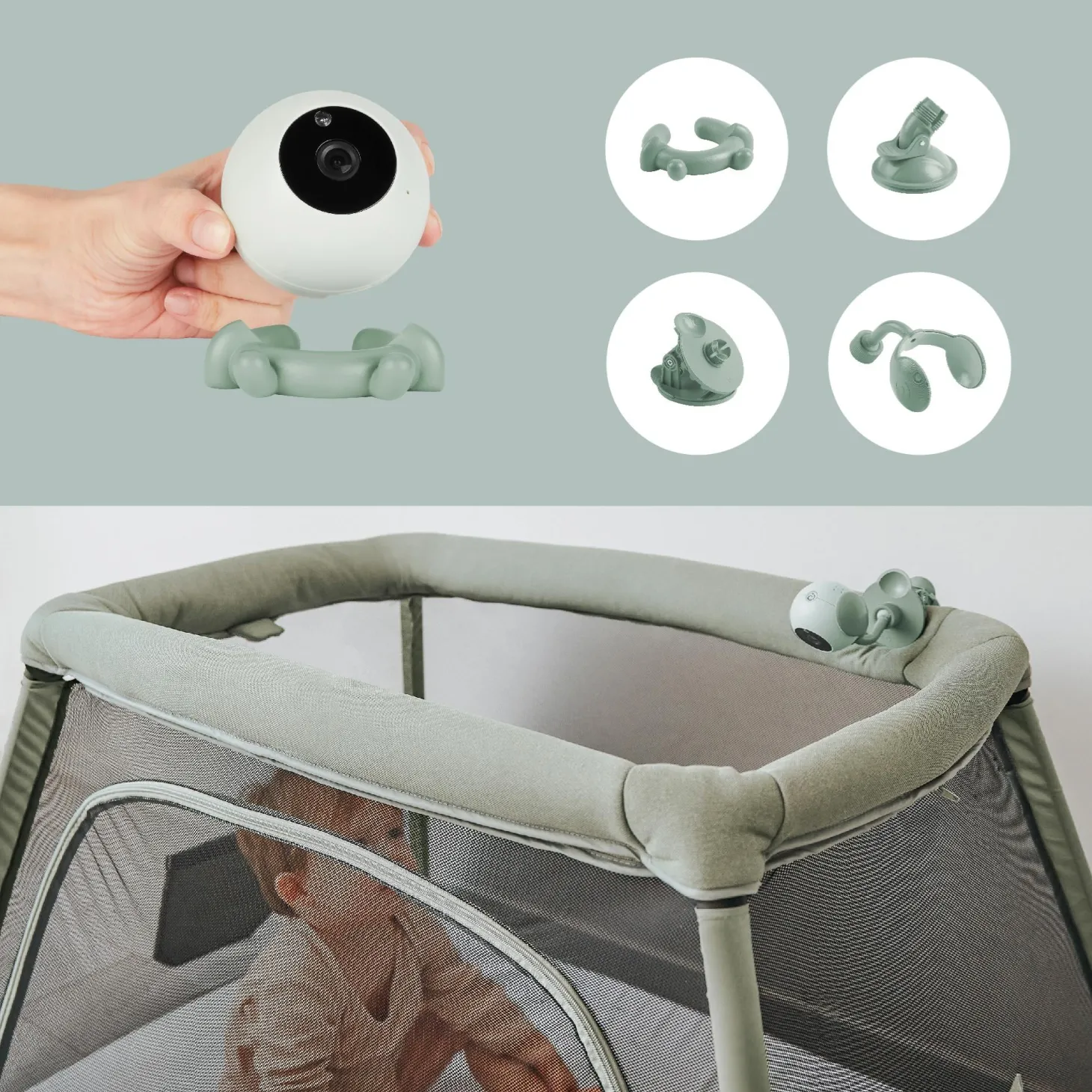Babymoov Babyphone video yoo go+ hd Vert