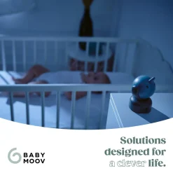 Babymoov Babyphone vidéo yoo master + hd Bleu