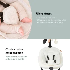 Babymoov Balancelle Swoon Evolution curl white