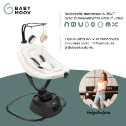 Babymoov Balancelle Swoon Evolution curl white