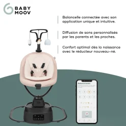 Babymoov                    Balancelle Swoon Evolution connect    Mocca