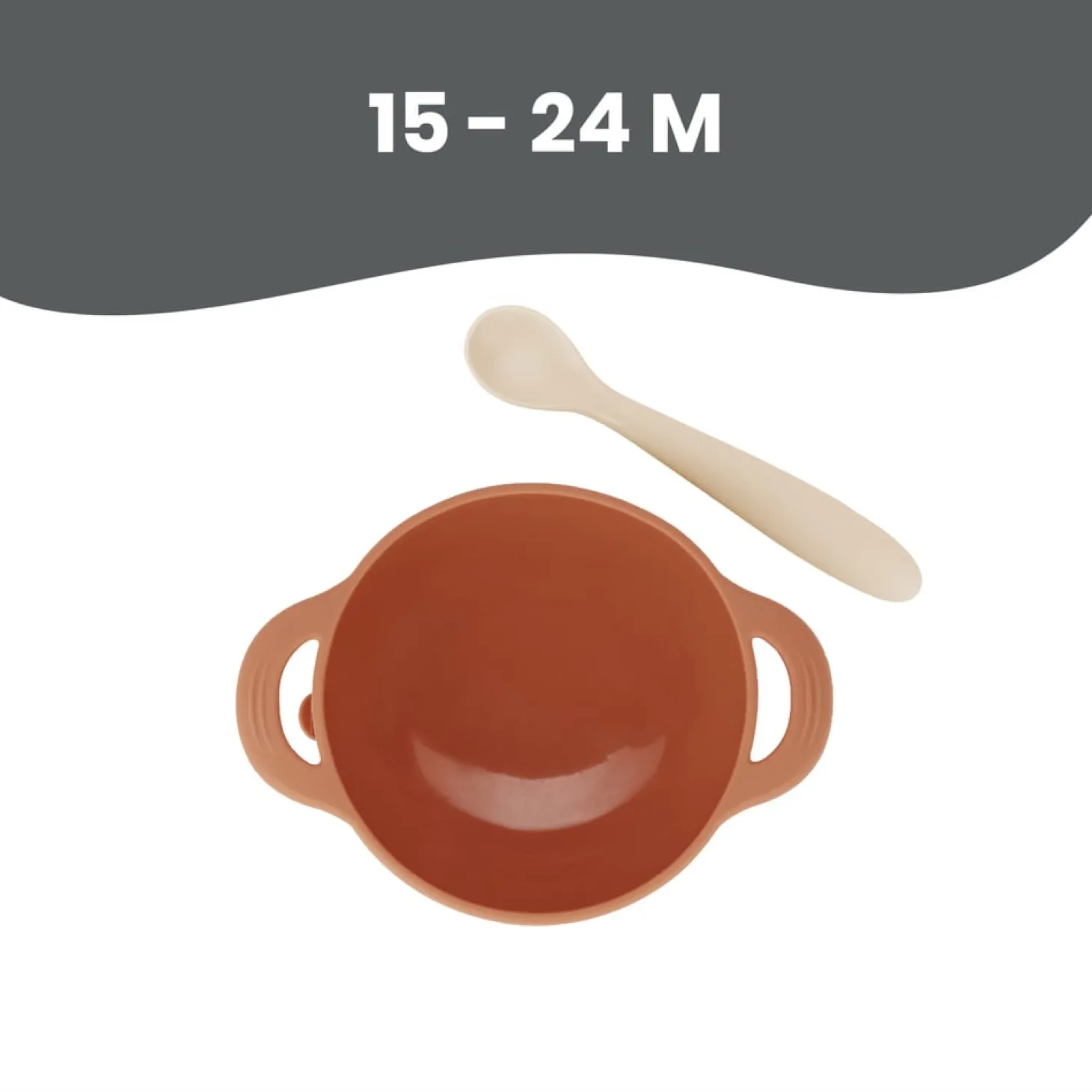 Babymoov Bol + cuillère Tast'Isy Orange
