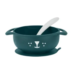 Babymoov Bol + cuillère Tast'Isy Bleu