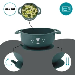 Babymoov                    Bol + cuillère Tast'Isy    Bleu