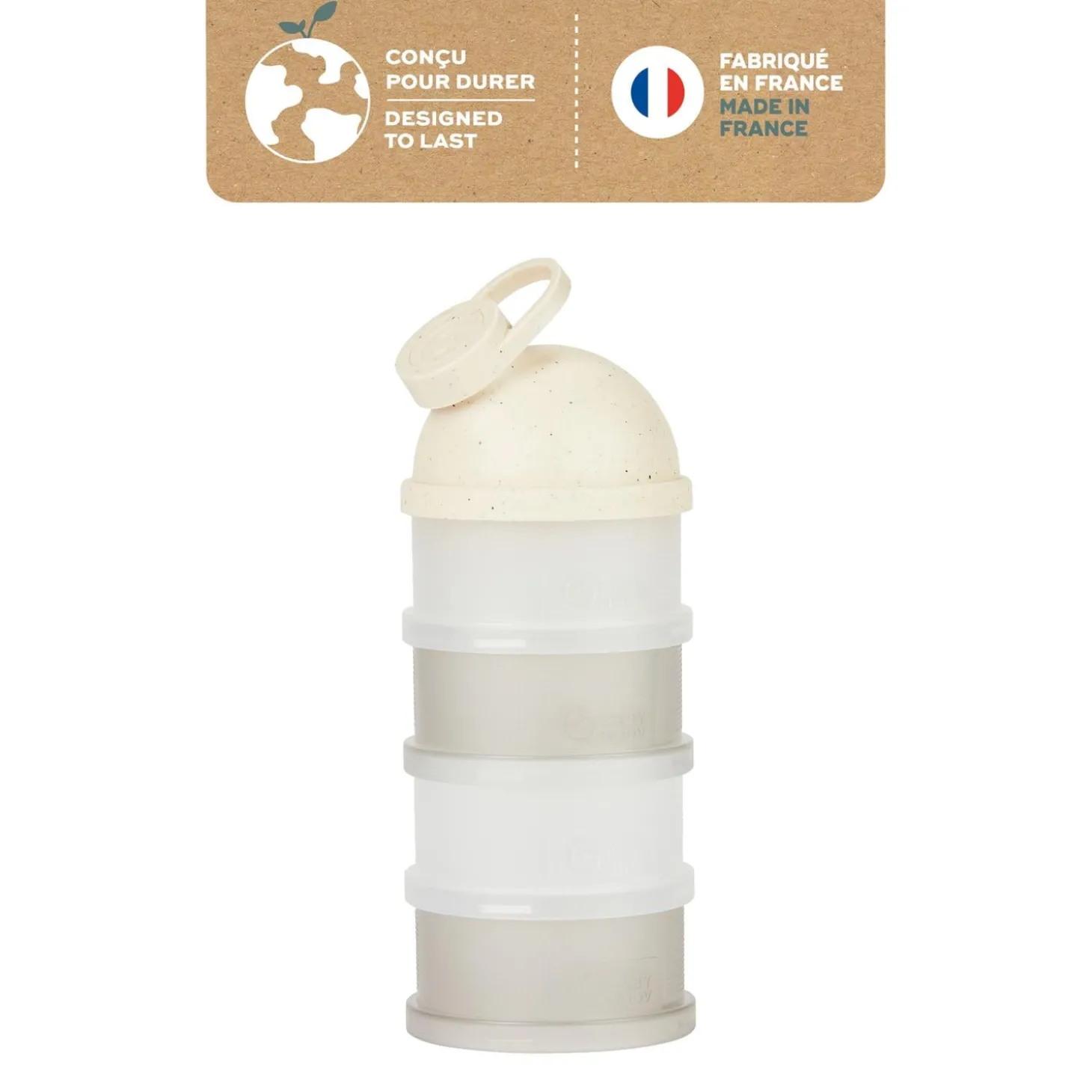 Babymoov Boîte doseuse Babydose Beige Mineral
