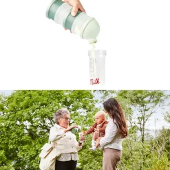 Babymoov Boîte doseuse Babydose Vert Mineral