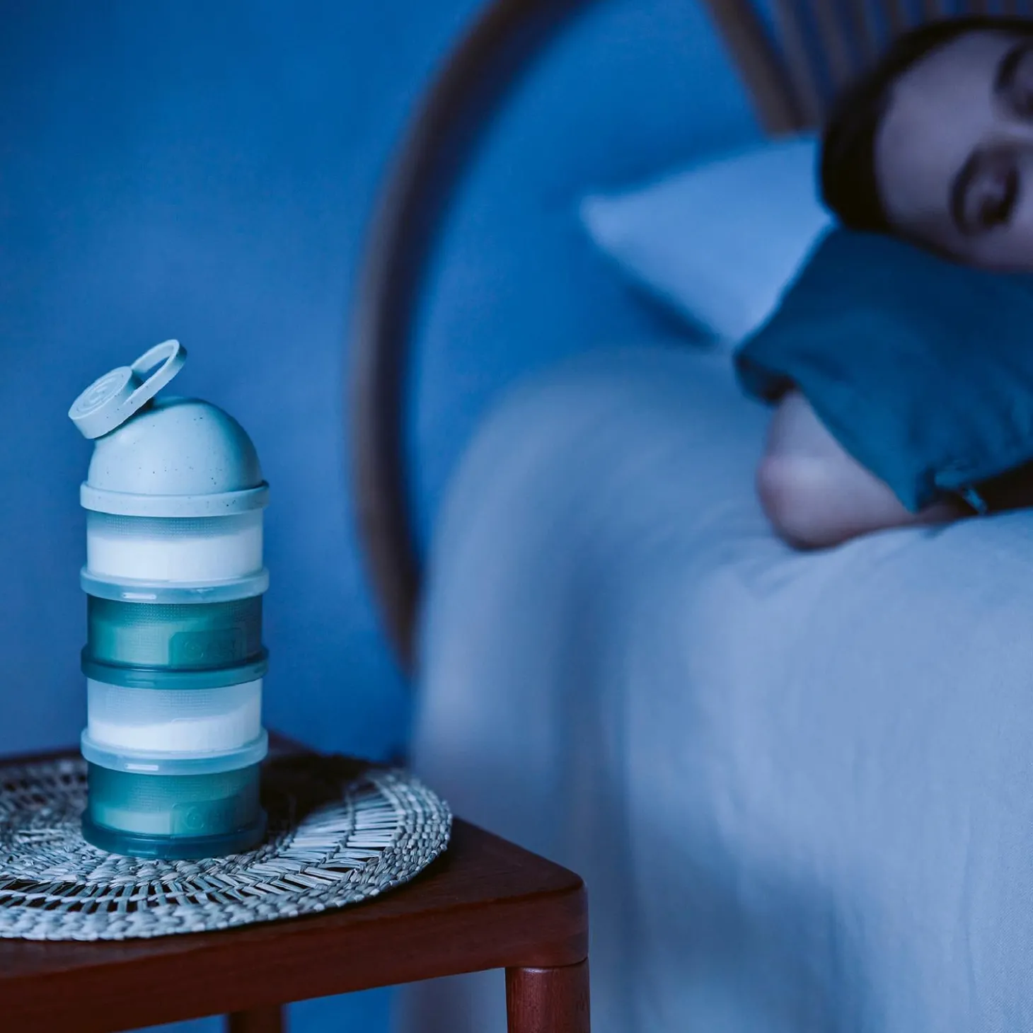 Babymoov Boîte doseuse Babydose Vert Mineral