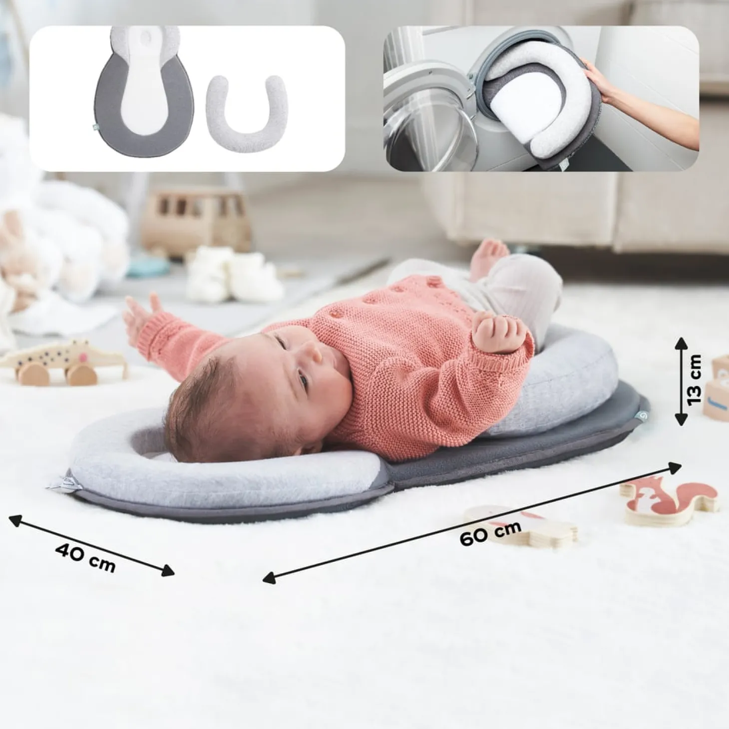 Babymoov Cale bébé ergonomique Cosydream Gris