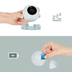 Babymoov                    Caméra additionnelle pour babyphone Yoo Roll    Bleu