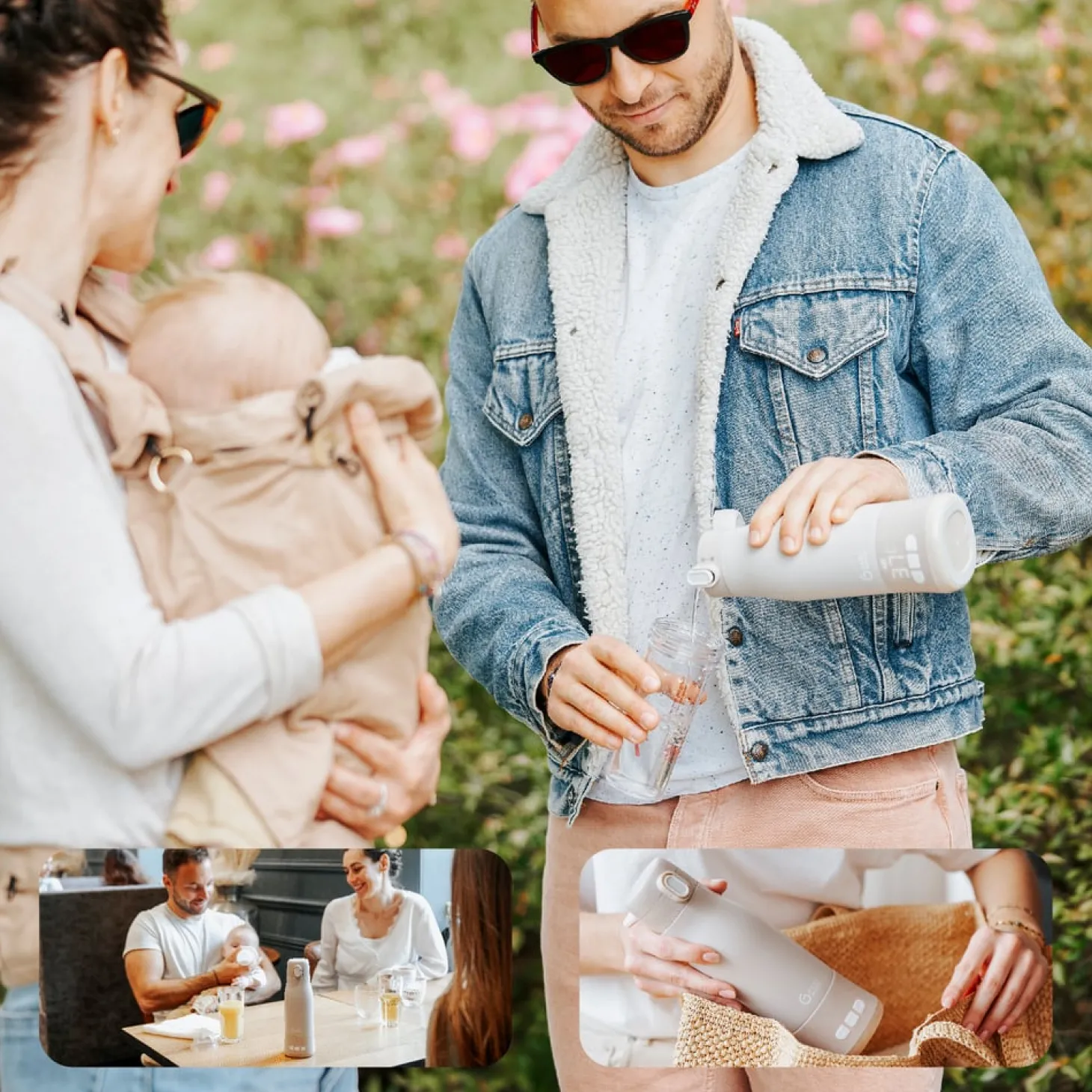 Babymoov Chauffe biberon nomade Moov & Feed Beige