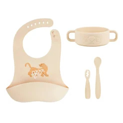 Babymoov Coffret Premiers Repas Mini Roar Beige