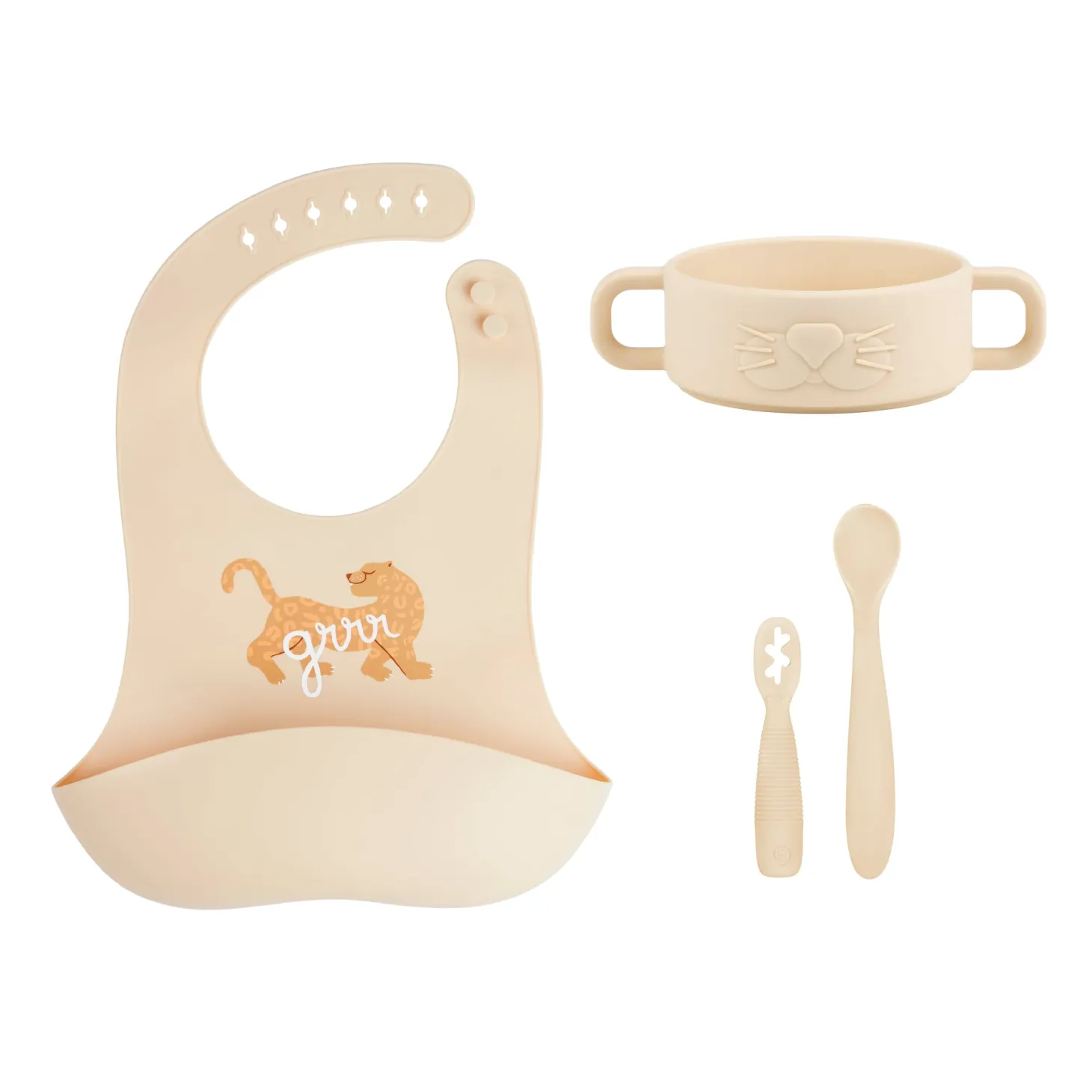 Babymoov Coffret Premiers Repas Mini Roar Beige