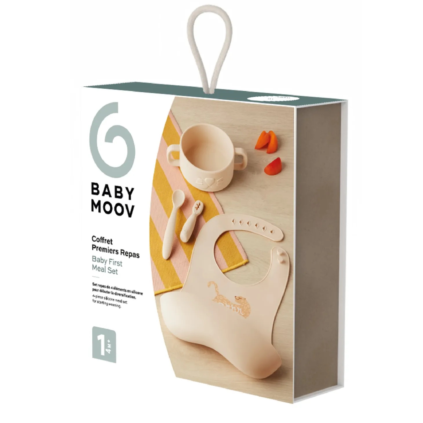 Babymoov Coffret Premiers Repas Mini Roar Beige