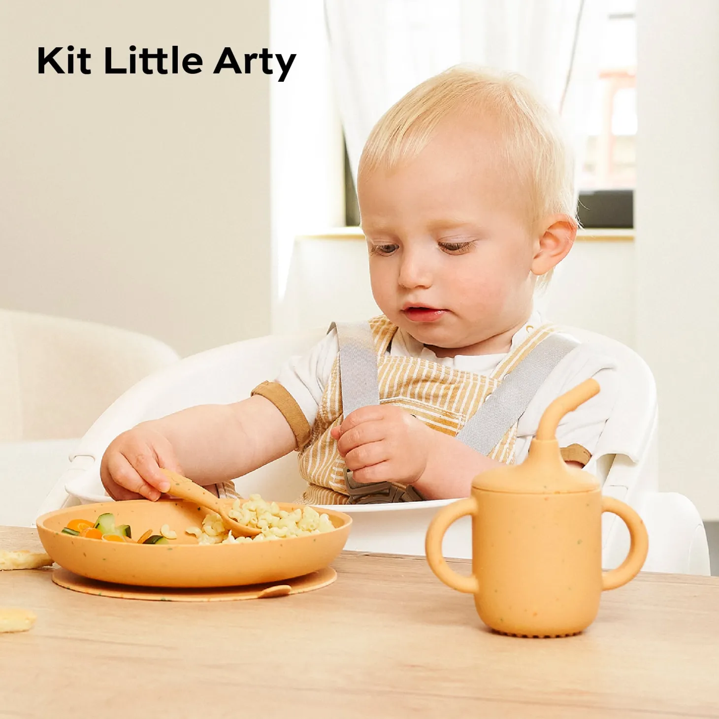 Babymoov Coffret Repas Comme Un Grand Little Arty Vert