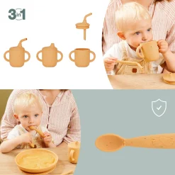 Babymoov Coffret Repas Comme Un Grand Little Arty Vert