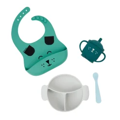 Babymoov                    Coffret repas Learn'Isy    Bleu