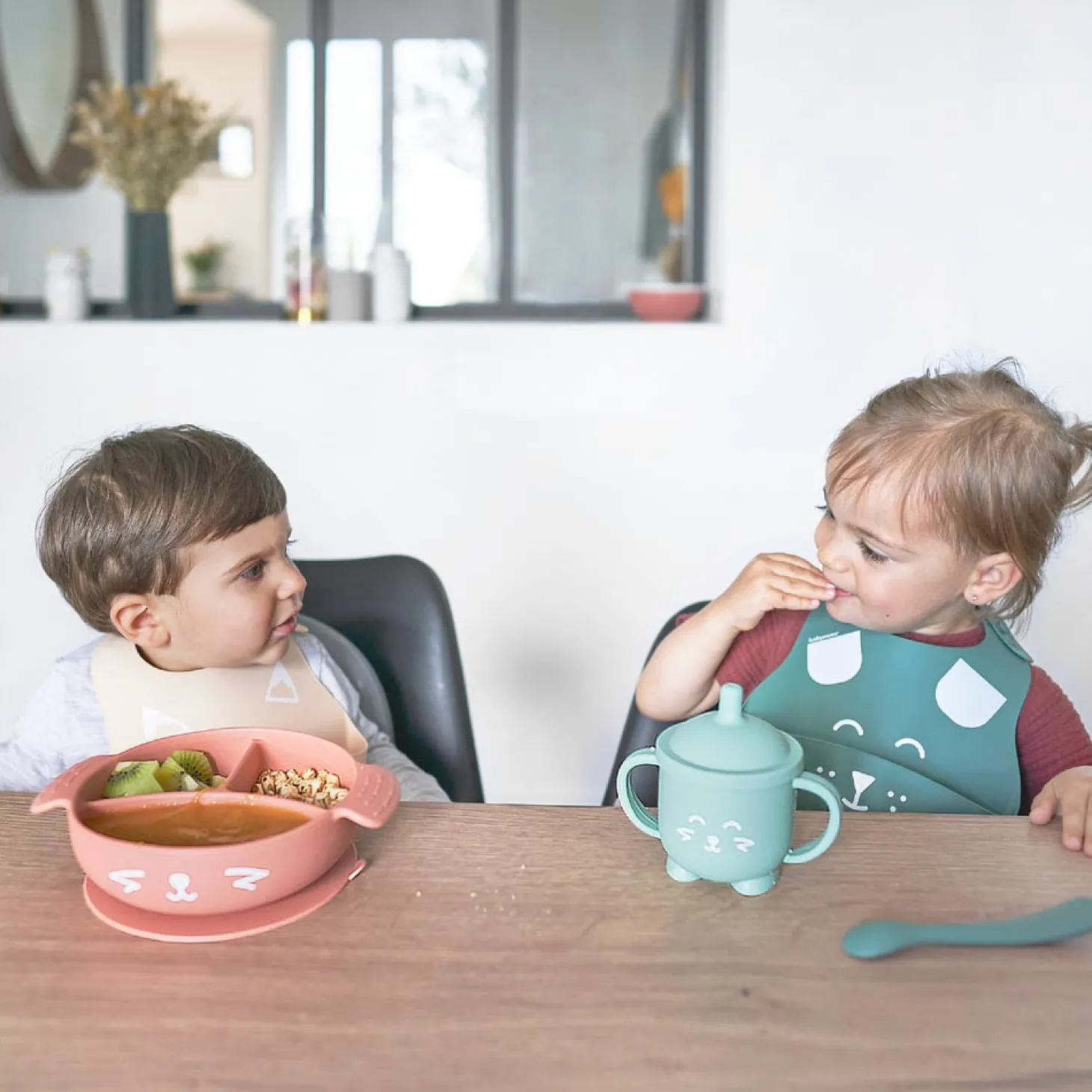 Babymoov Coffret repas Learn'Isy Orange