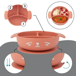 Babymoov Coffret repas Learn'Isy Orange