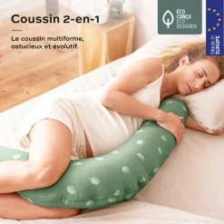 Babymoov                    Coussin de maternité 2 en 1    Wind Vert
