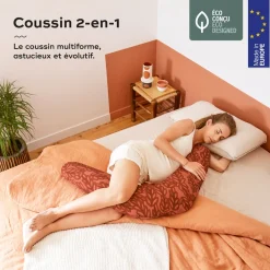 Babymoov Coussin de maternité 2 en 1 Terracotta
