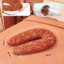 Babymoov Coussin de maternité 2 en 1 Terracotta