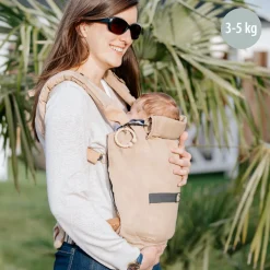 Babymoov Coussin réducteur nouveau-né porte bébé Moov&Boost Noir
