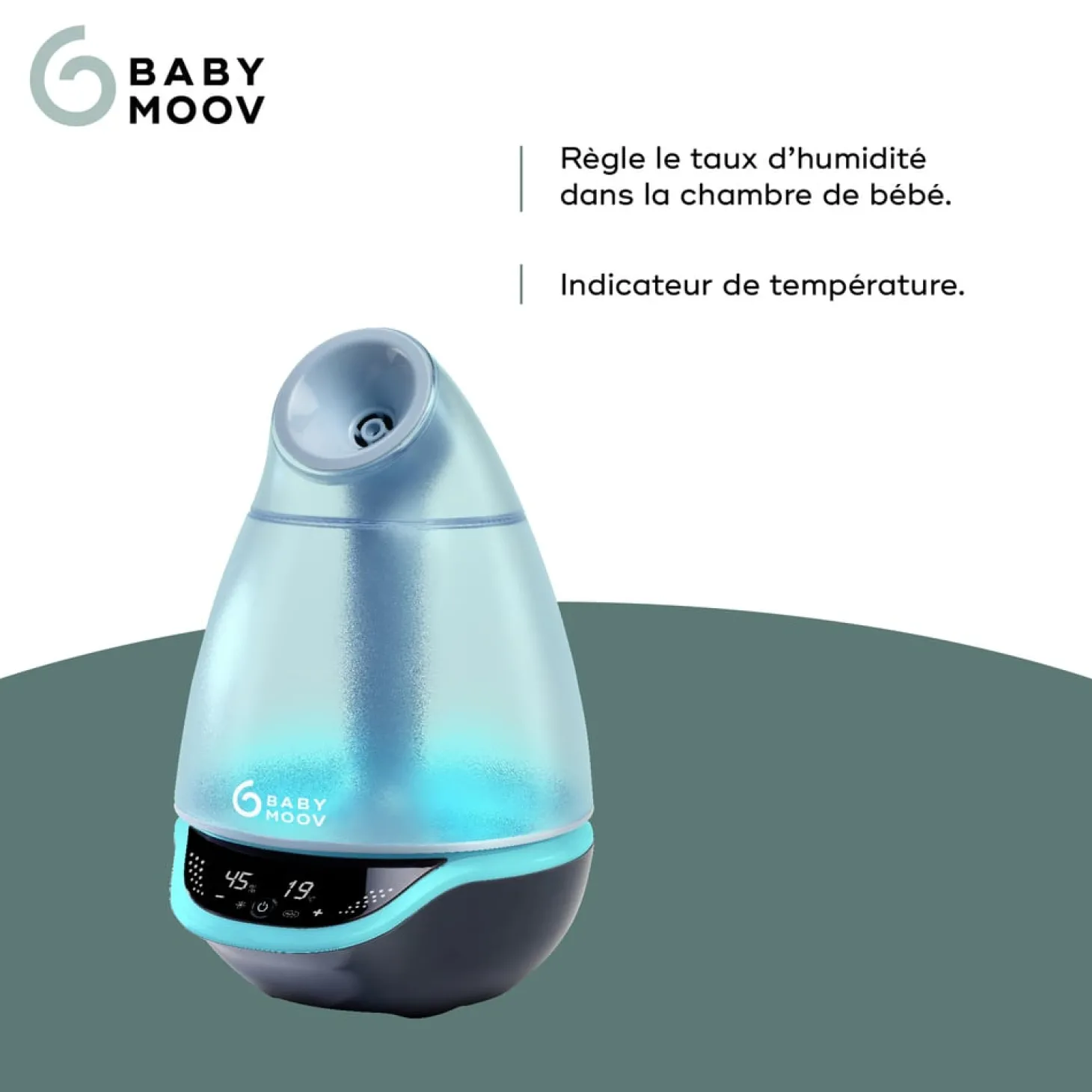 Babymoov Humidificateur Hygro Plus Bleu