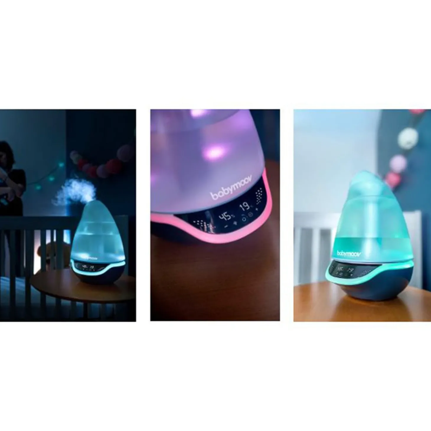 Babymoov Humidificateur Hygro Plus Bleu