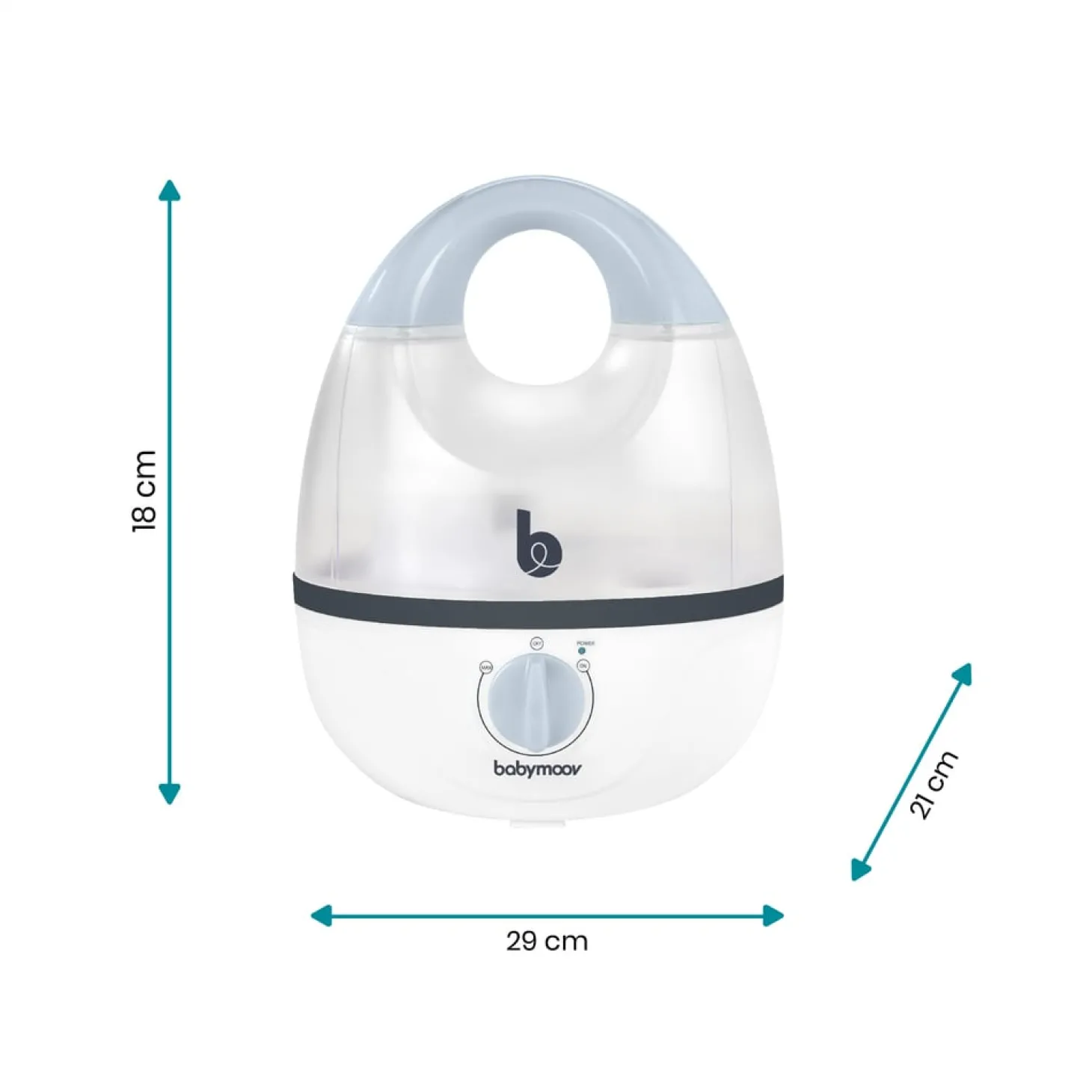 Babymoov Humidificateur Hygro Bleu