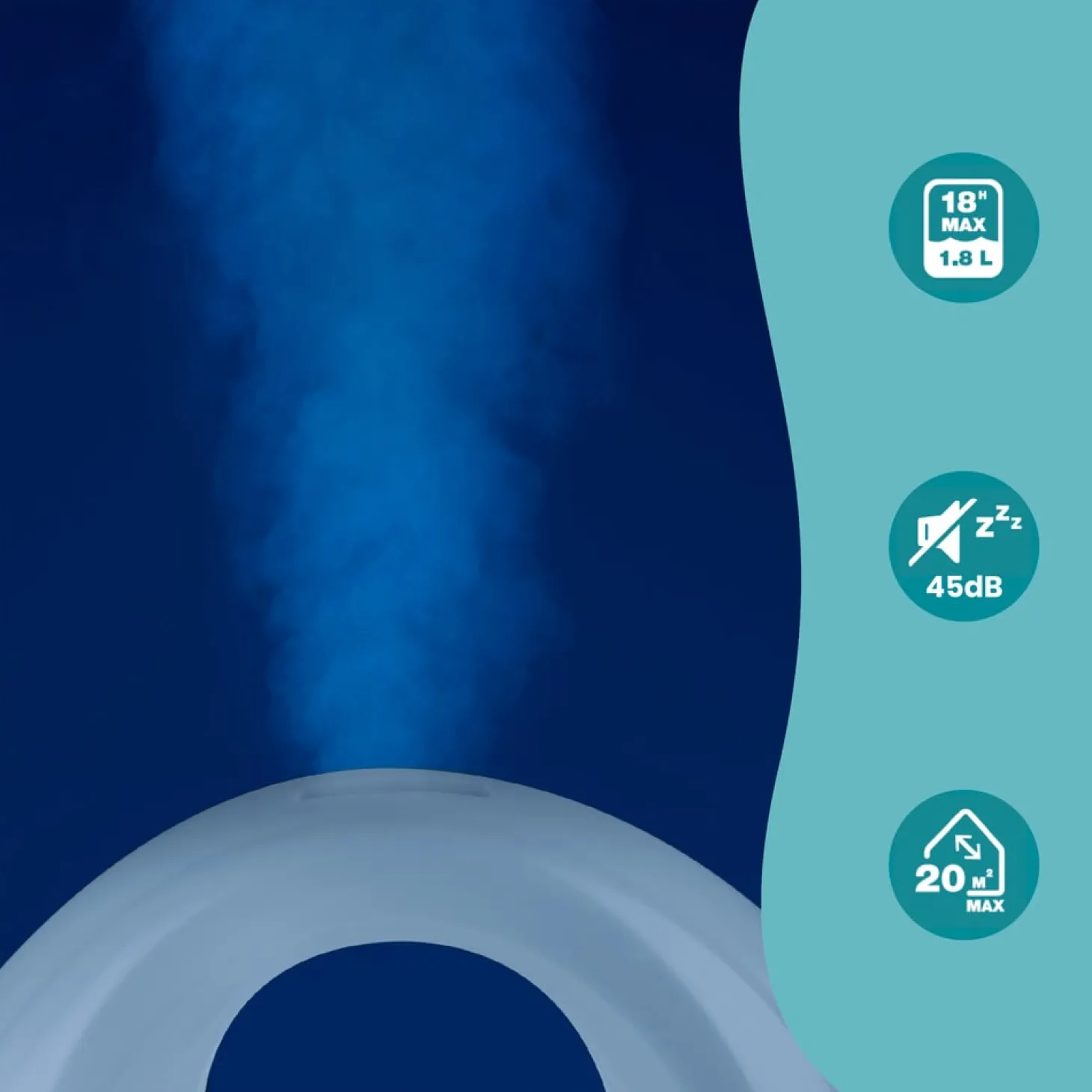 Babymoov Humidificateur Hygro Bleu