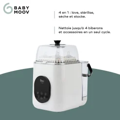Babymoov                    Lave Biberon Nutriwash    Mineral Beige