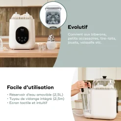 Babymoov                    Lave Biberon Nutriwash    Mineral Beige