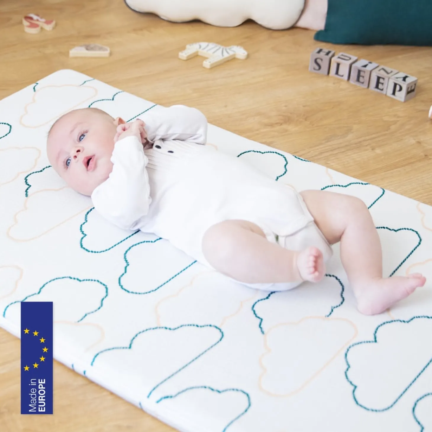 Babymoov Matelas Cosy'Lite Nomad Blanc 60x120 cm
