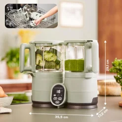 Babymoov Nutribaby glass Vert Celadon