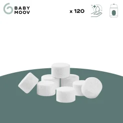 Babymoov                    Pastilles de Lavage Nutriwash    Blanc