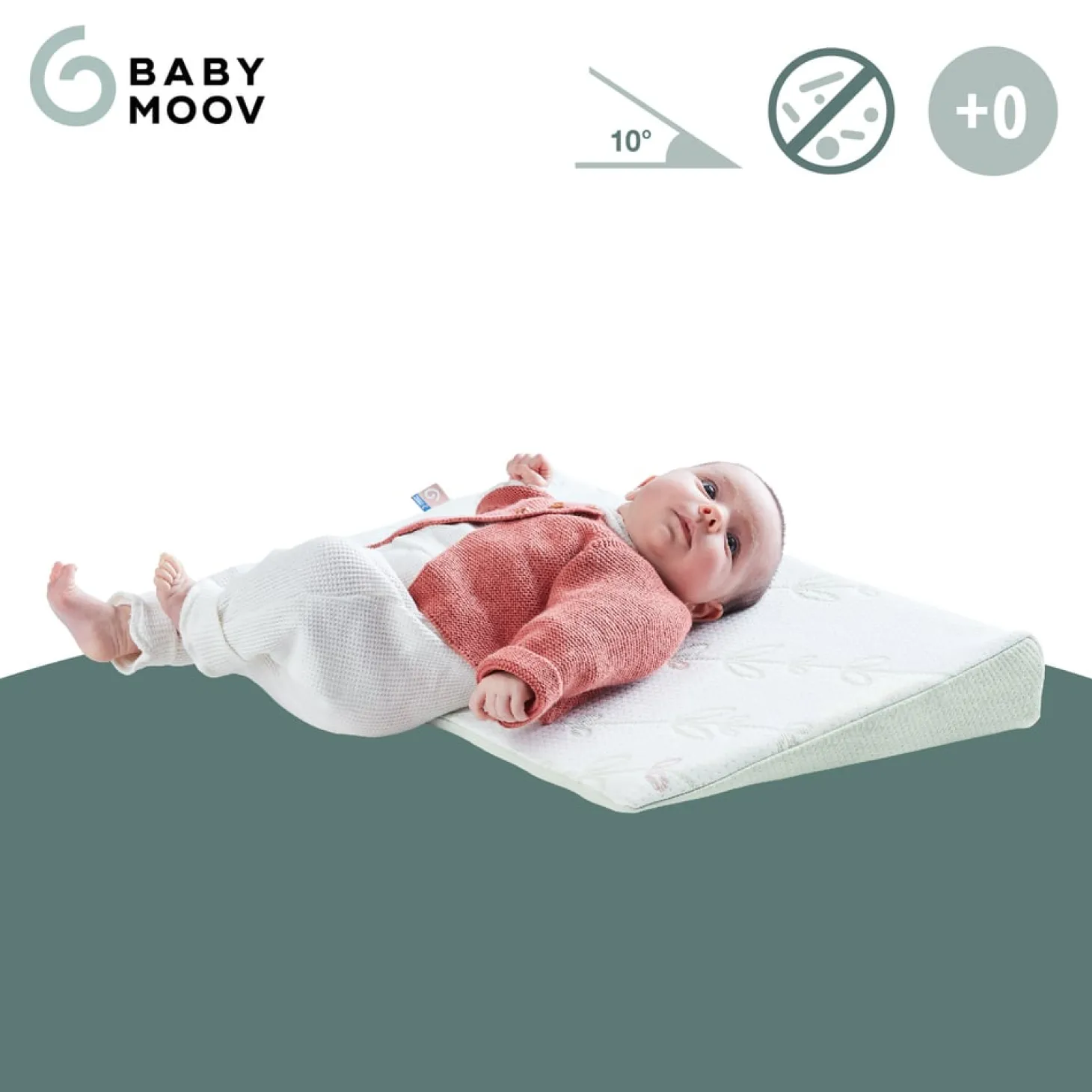 Babymoov Plan incliné Cosymat antibactérien Blanc