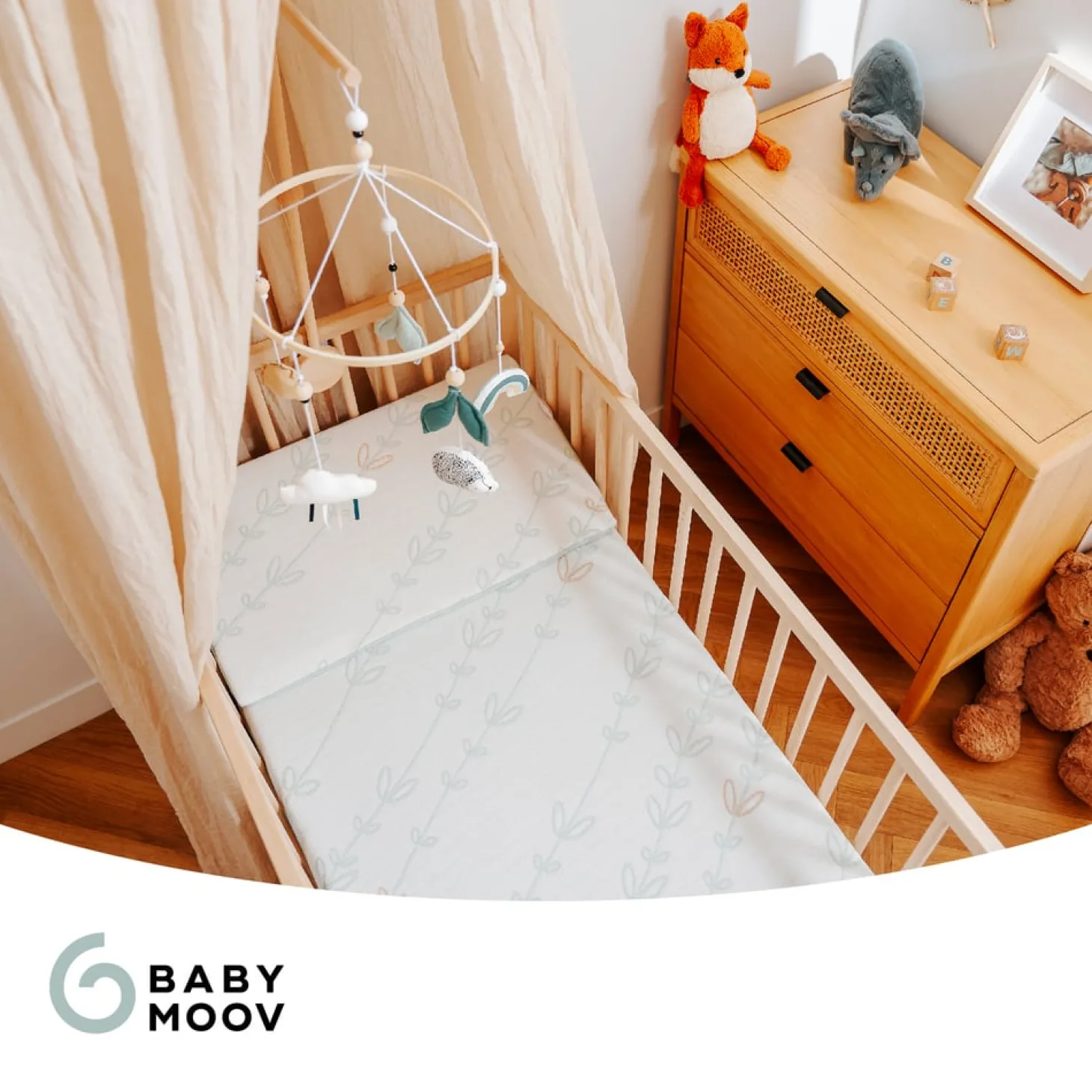 Babymoov Plan incliné Cosymat antibactérien Blanc