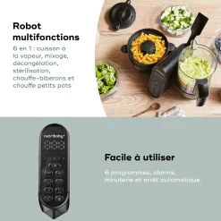 Babymoov                    Robot Culinaire Nutribaby + Xl    Mineral Black